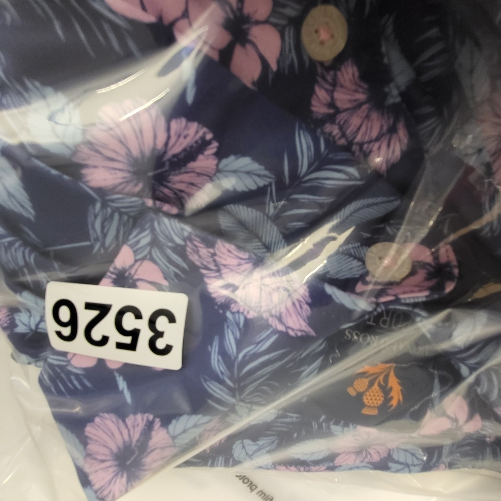 Donald Ross Sport Floral Print Golf Polo Men's - Picture 9 of 9